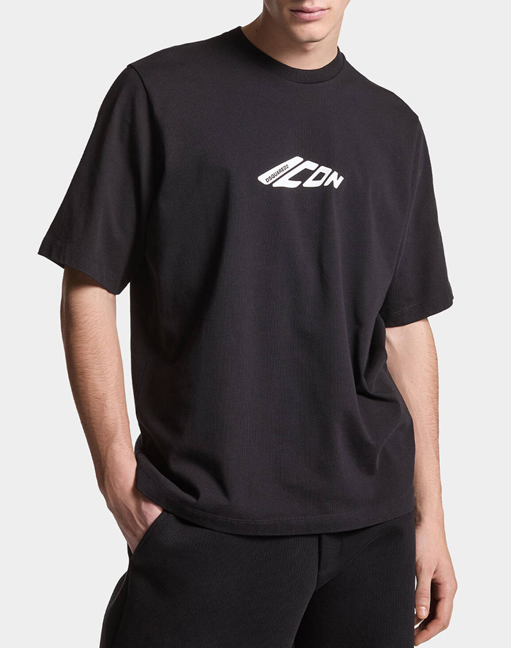 Dsquared2 Shirt Men Clothes T Shirts & Sweatshirts T Shirts Black Cotton S79Gc0096D20033 900 Male T-Shirts Black