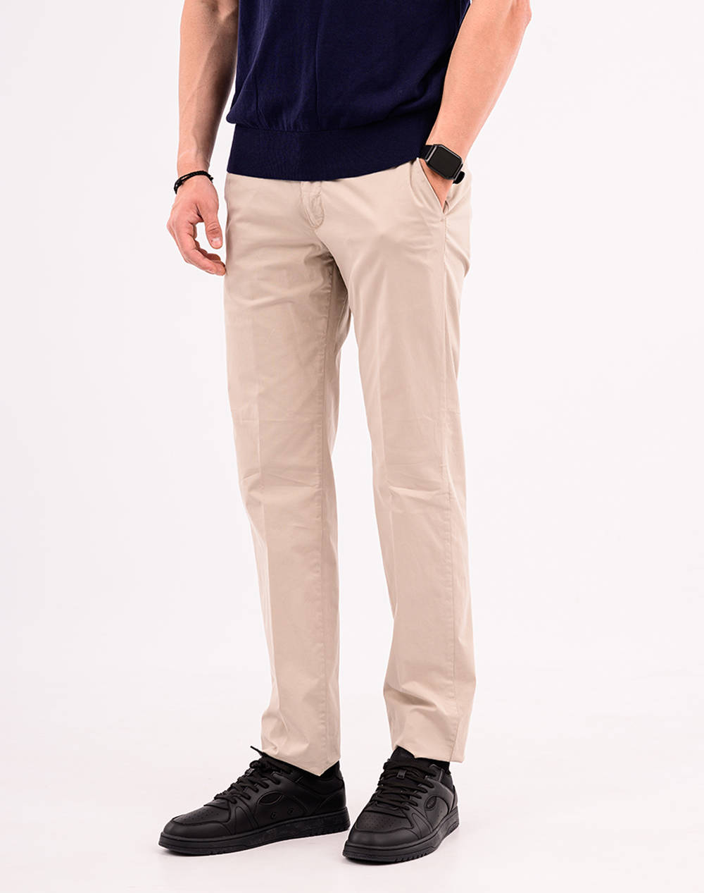 Four Ten Παντελόνι Chino Ανδρας Ρουχα Παντελονια Chinos Biege Βαμβακισυνθετικο T926125127 00023