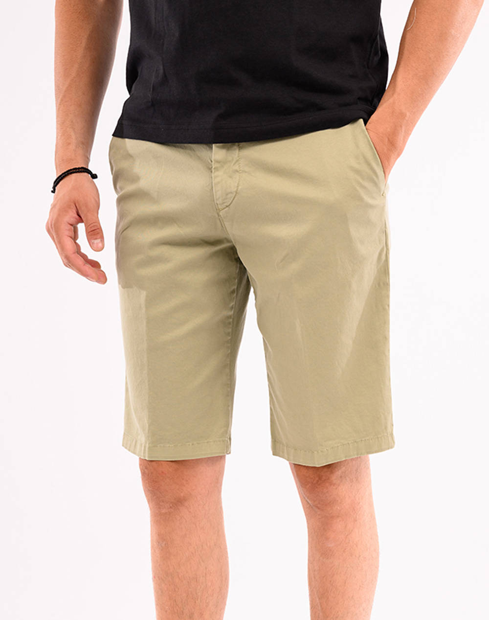 Four Ten Βερμουδα Ανδρας Ρουχα Σορτς | Βερμουδες Chinos Lightgreen Βαμβακι P333125003 00042