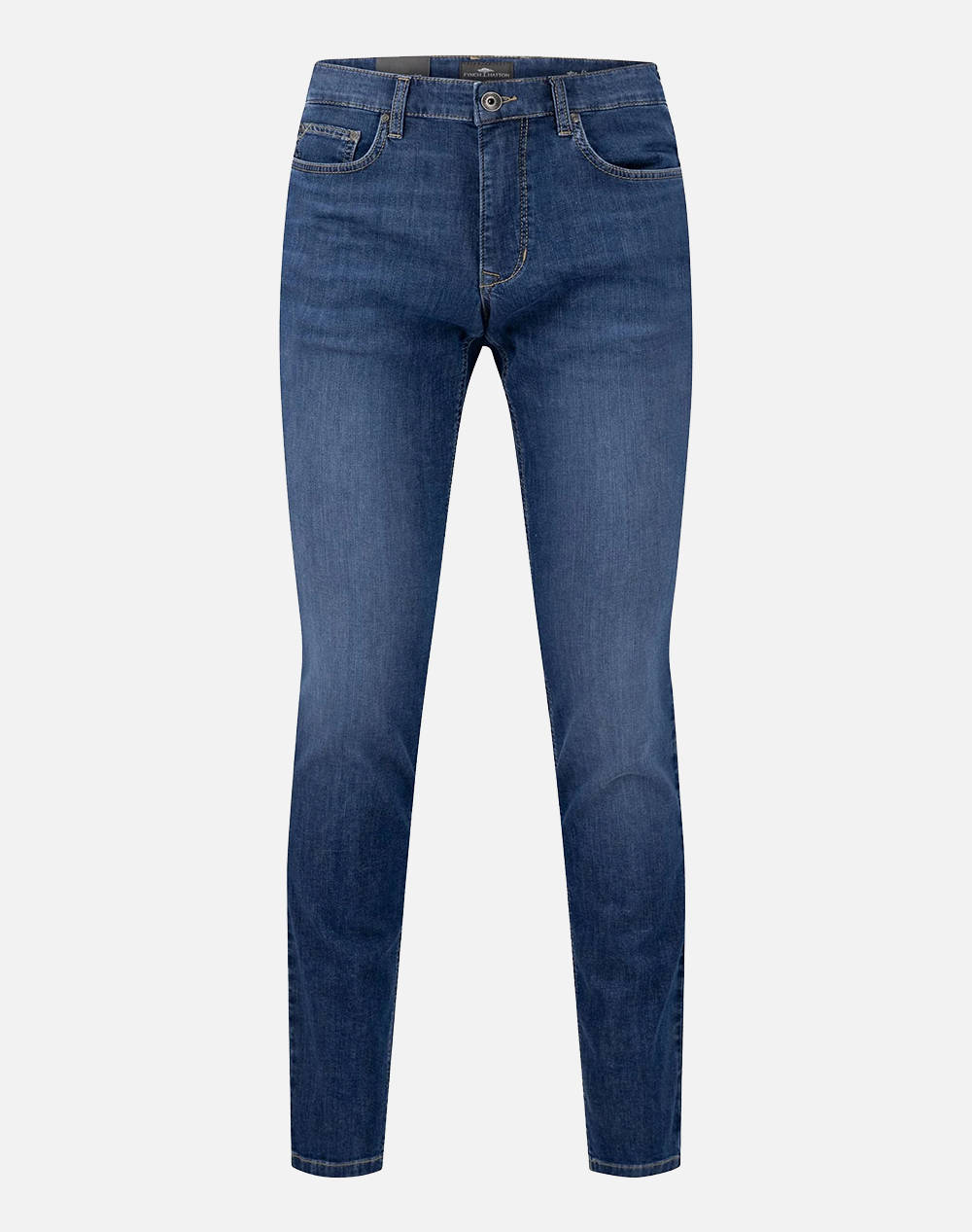 Fynch Hatton Pants Men Clothes Trousers Jeans Denimblue Cotton,Elastic 1502 2913 668 Male Jeans Blue