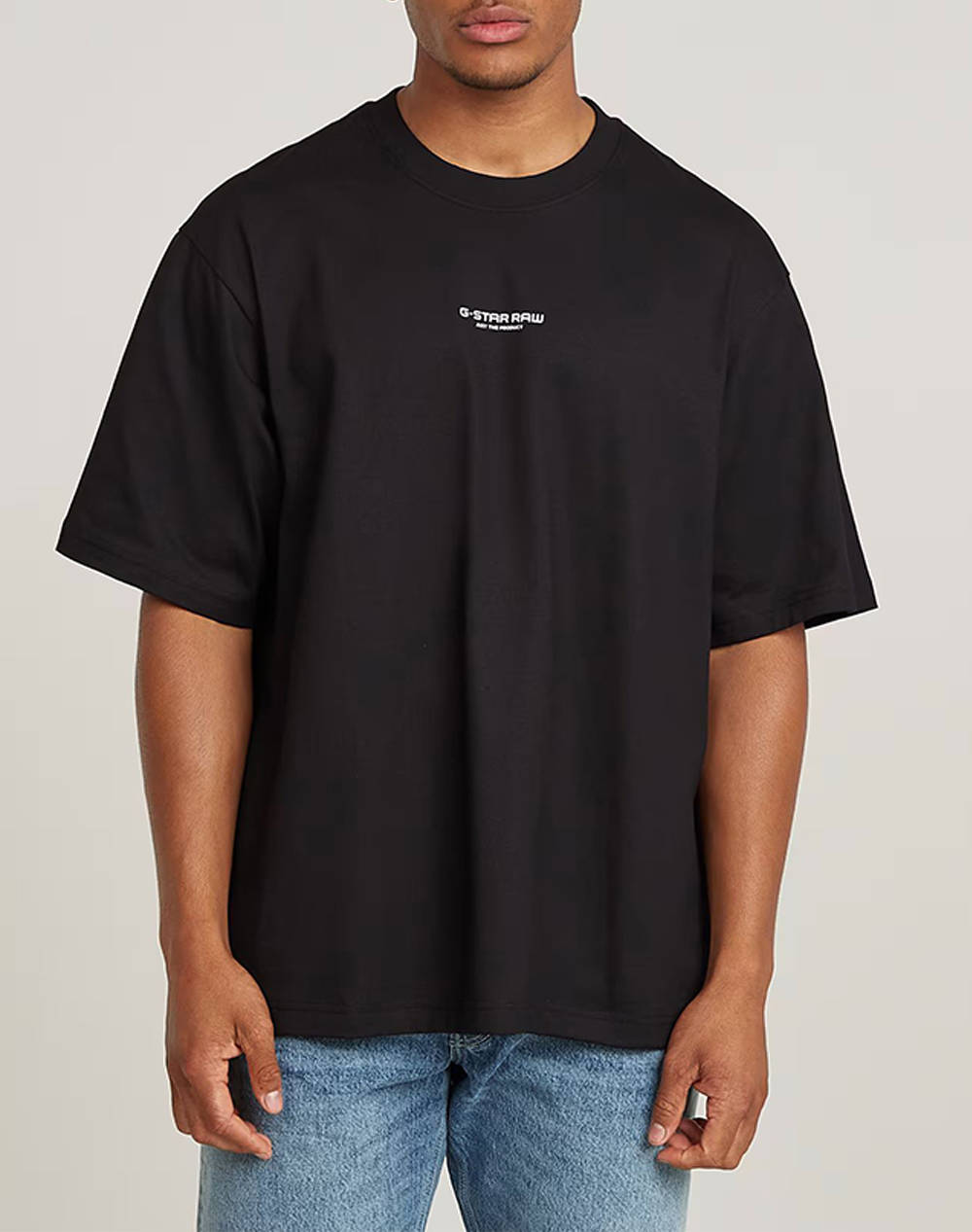 G Star Center Chest Boxy R T Men Clothes T Shirts & Sweatshirts T Shirts Black Cotton D24780 C336 6484 Male T-Shirts Black