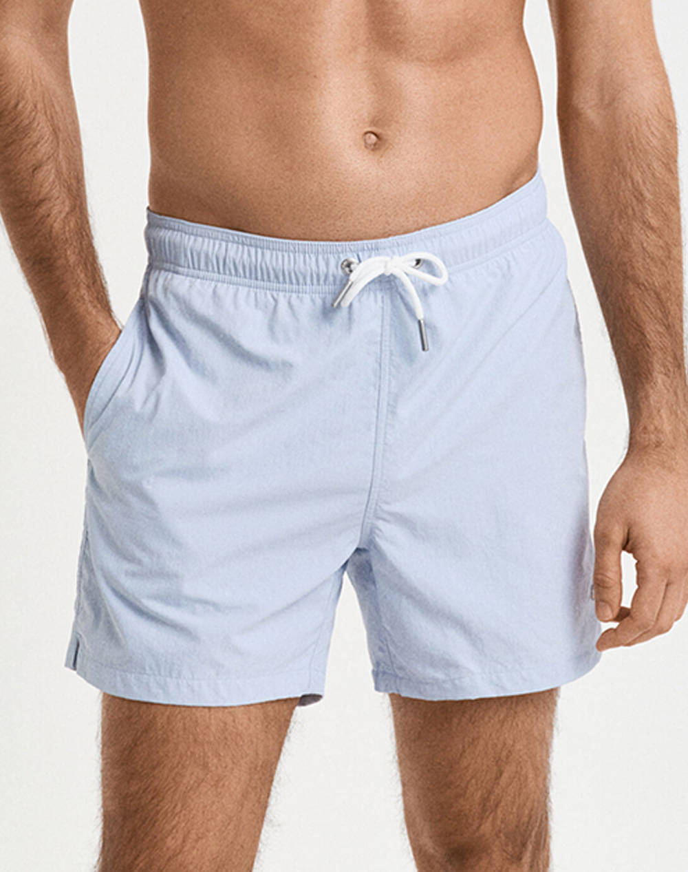 Gant Swim Shorts Men Clothes Swimwear Shorts Lightblue Synthetic 3G920016000 457 Male Shorts Blue