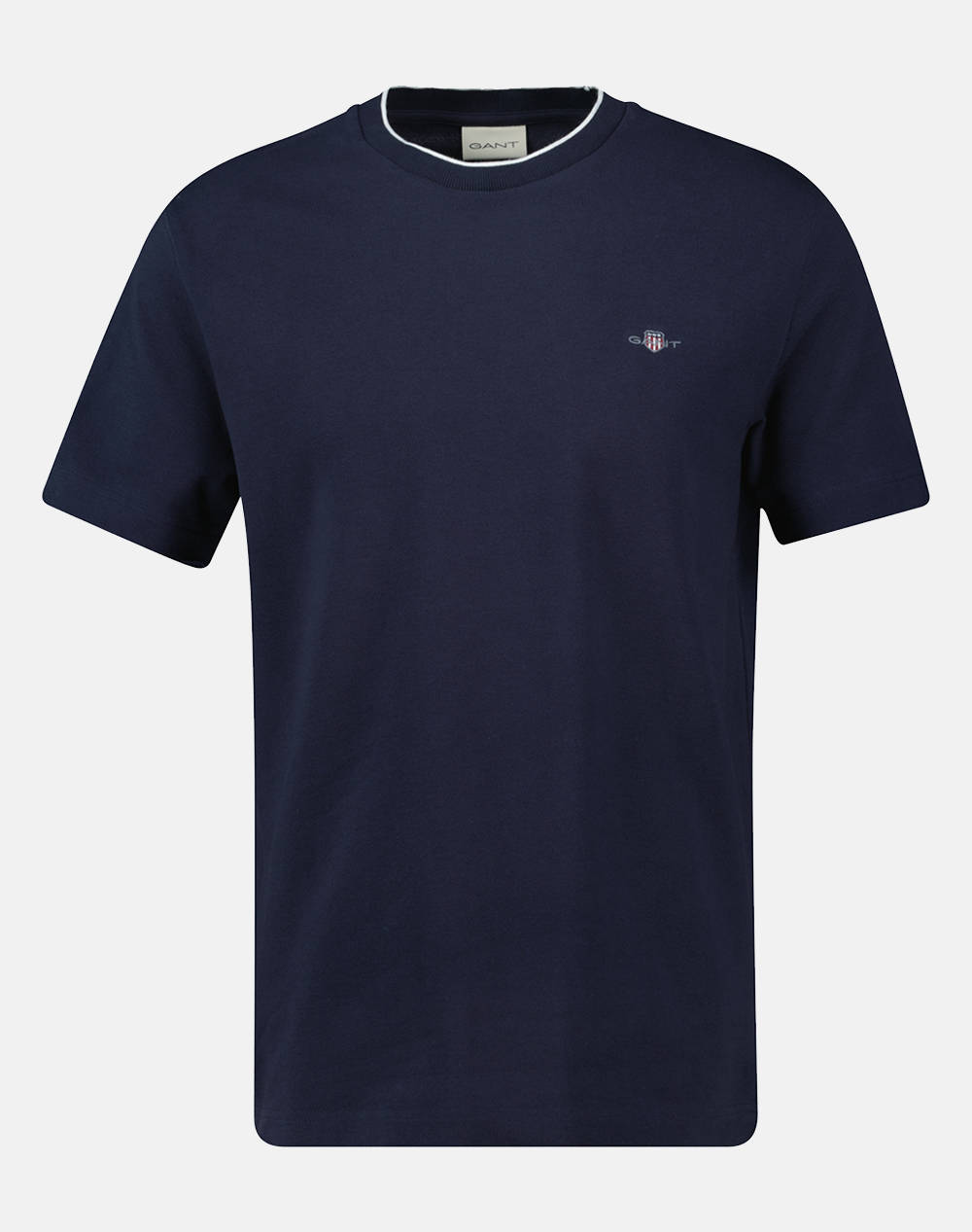 Gant Ss T Shirt Men Clothes T Shirts & Sweatshirts T Shirts Darkblue Cotton 3G2033019 433 Male T-Shirts Blue