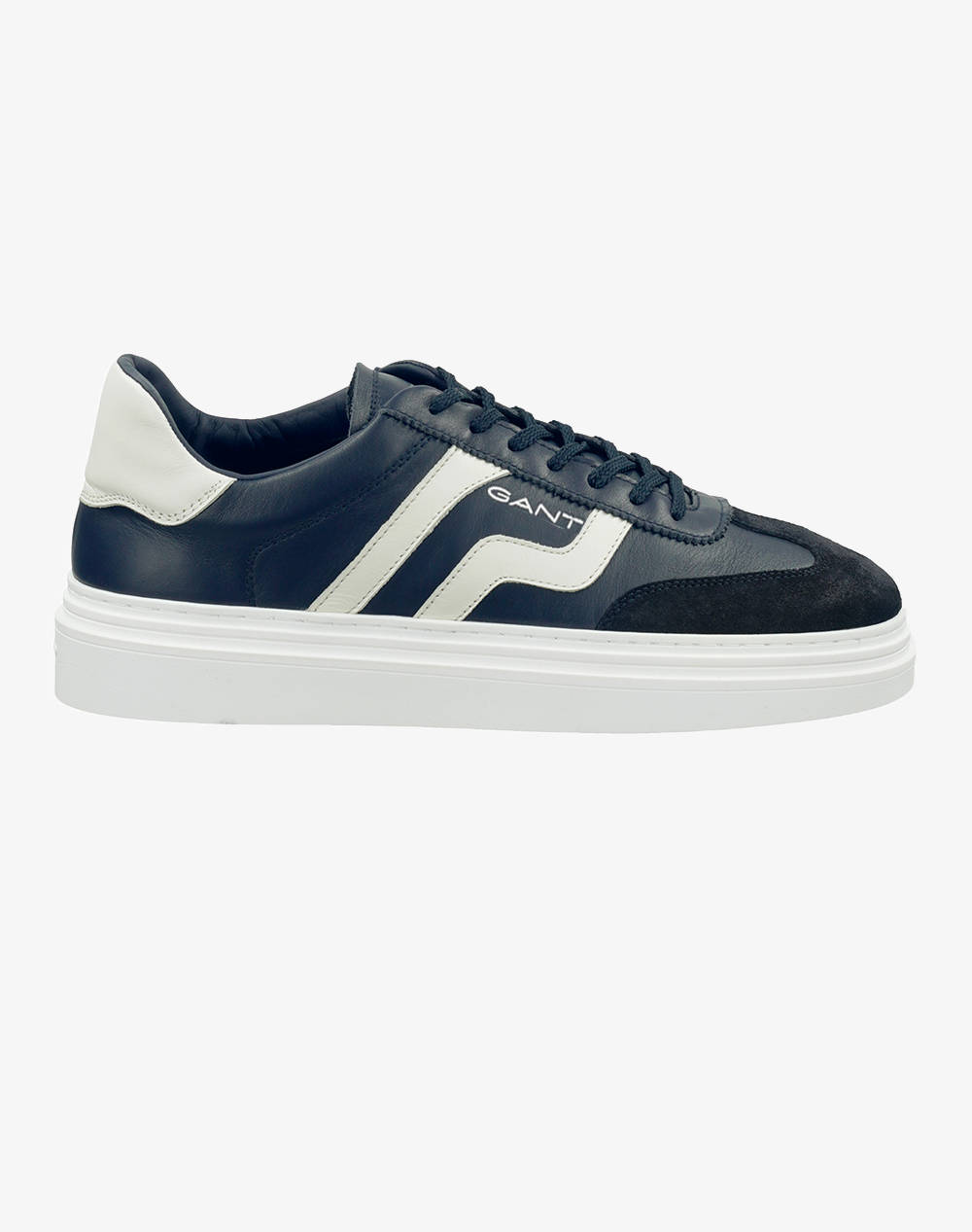 Gant Men''S Shoes Cuzmoon Men Footwear Sneakers Navyblue Leather,Suede 3Gs30633968 G692 Male Sneakers Blue