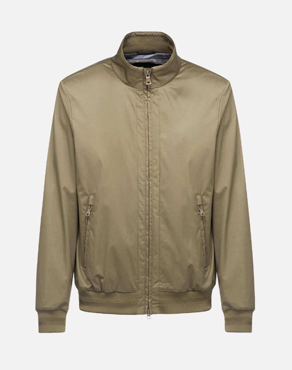 Geox M Eolo Bomber A Stretch Mixe Men Clothes Outerwear Jackets Olive Cotton,Synthetic M5520Rt3219F3272 F3272 Male Jackets