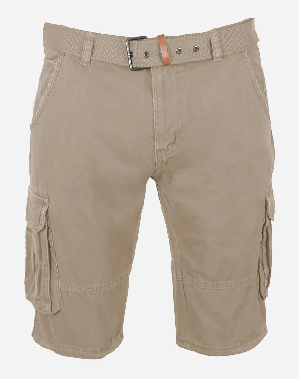 Indicode Inmonroe Men Clothes Shorts/Bermudas Cargo Cream Cotton 70 042 183 Male Cargo