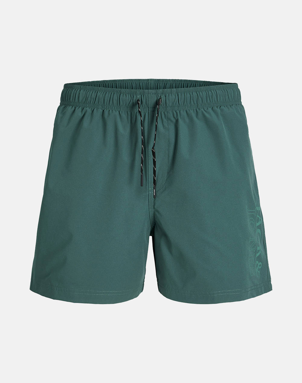 Jack&Jones Jpstmaui Jjswim Double Logo Akm Sn Men Clothes Swimwear Shorts Green Synthetic 12272799 Mallard Green Male Shorts Green