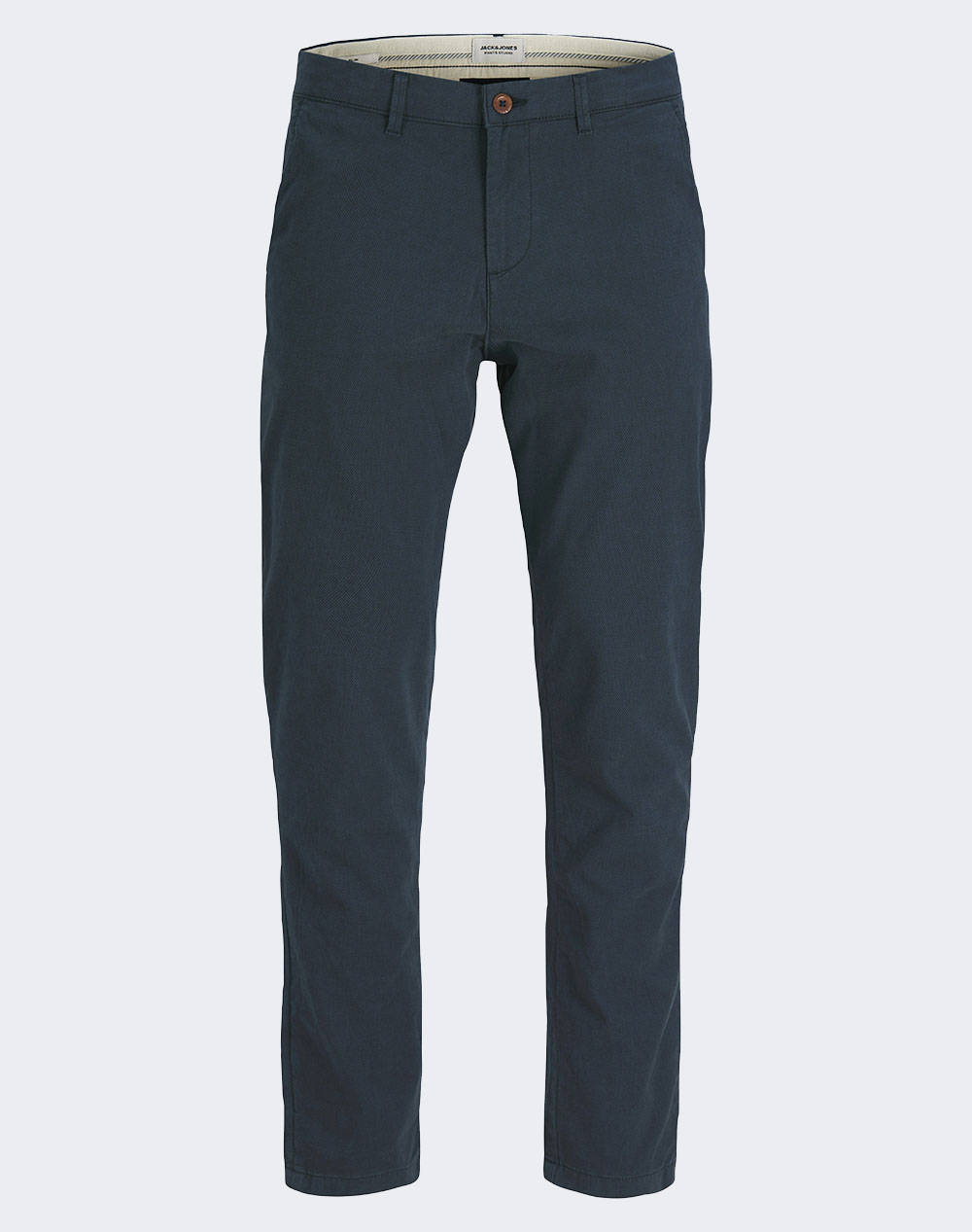 Jack&Jones Jpstmarco Jjerik Chino Men Clothes Trousers Chinos Navyblue Cotton,Elastic 12269487 Navy Blazer Male Chinos Blue