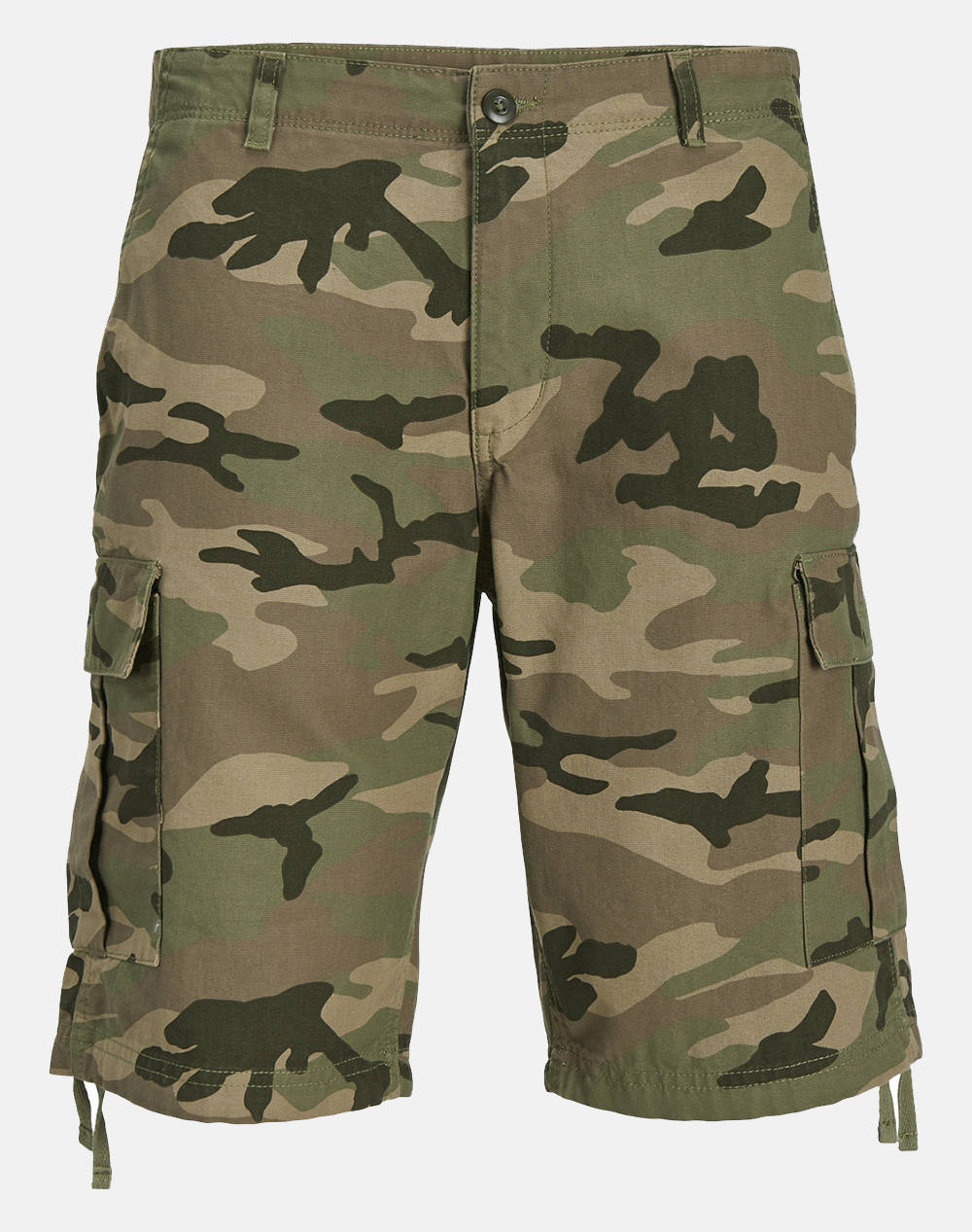 Jack&Jones Jpstcole Barkley Cargo Shorts Mid Sn Men Clothes Shorts/Bermudas Cargo Multi Cotton 12248685 Forest Night Male Cargo