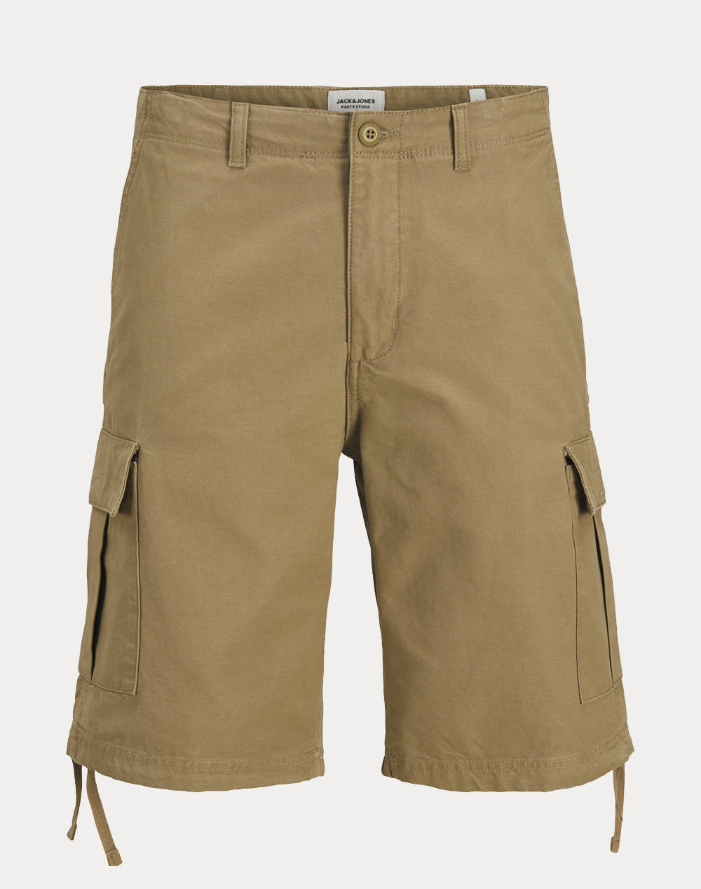 Jack&Jones Jpstcole Barkley Cargo Shorts Mid Sn Men Clothes Shorts/Bermudas Cargo Sandybrown Cotton 12248685 Elmwood Male Cargo Brown