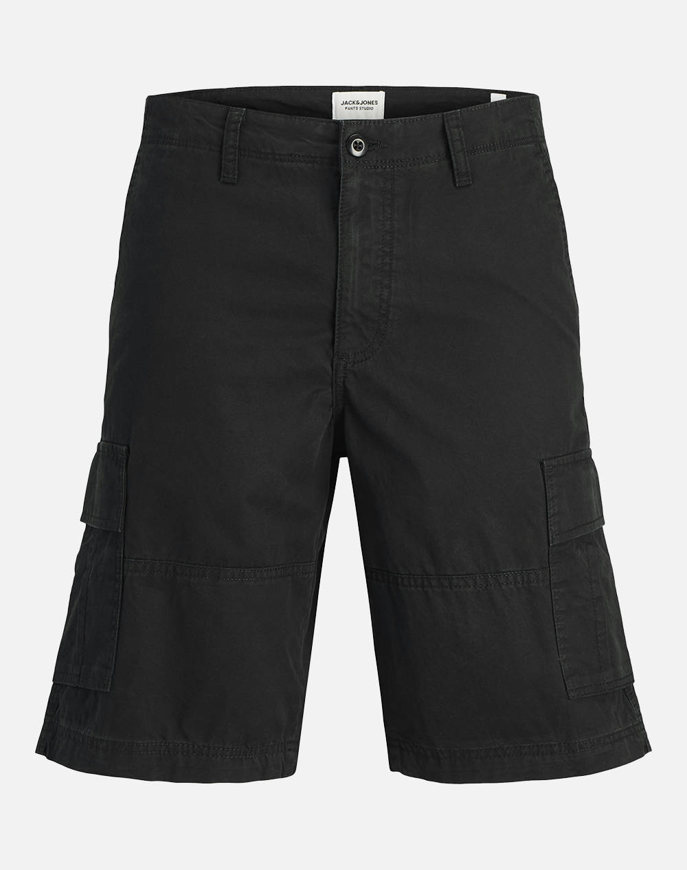 Jack&Jones Jpstcole Mateo Cargo Short Mid Sn Men Clothes Shorts/Bermudas Cargo Black Cotton 12274389 Black Male Cargo Black
