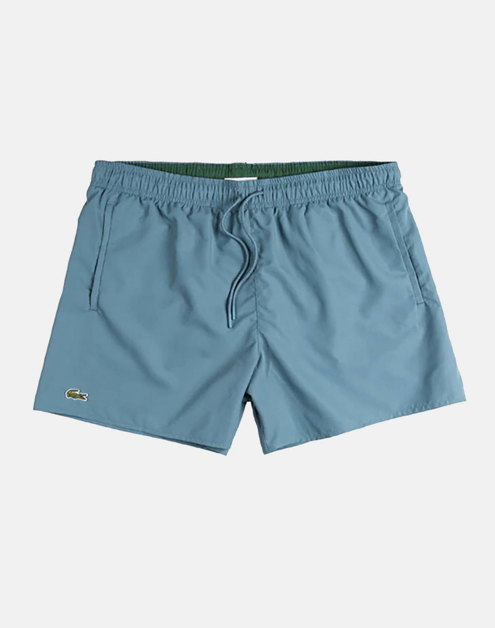 Lacoste Swimwear Men Clothes Swimwear Shorts Steelblue Synthetic 3Mh6270 Eie Male Shorts Blue