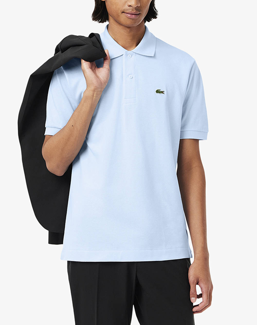 Lacoste Polo Shirt Ss Men Clothes T Shirts & Sweatshirts Polo Cyan Cotton 3L1212 T01 Male Polo