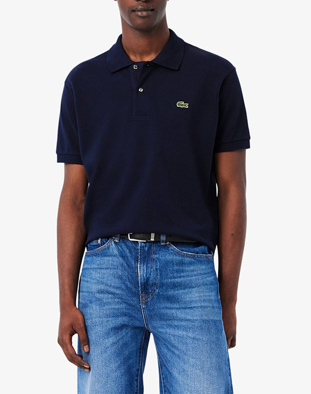 Lacoste Polo Shirt Ss Men Clothes T Shirts & Sweatshirts Polo Navyblue Cotton 3L1212 166 Male Polo Blue