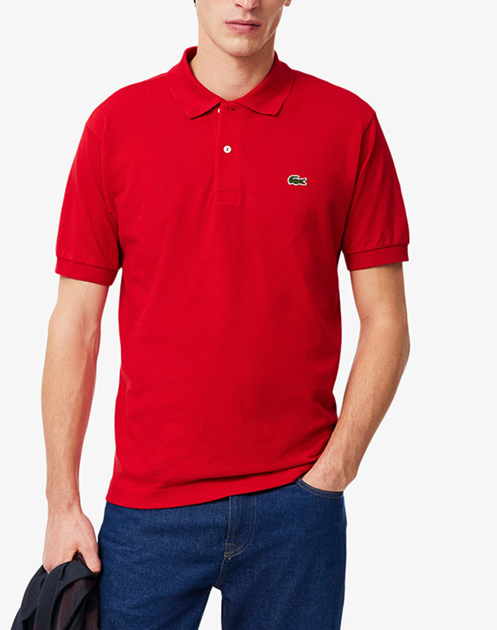 Lacoste Polo Shirt Ss Men Clothes T Shirts & Sweatshirts Polo Red Cotton 3L1212 240 Male Polo