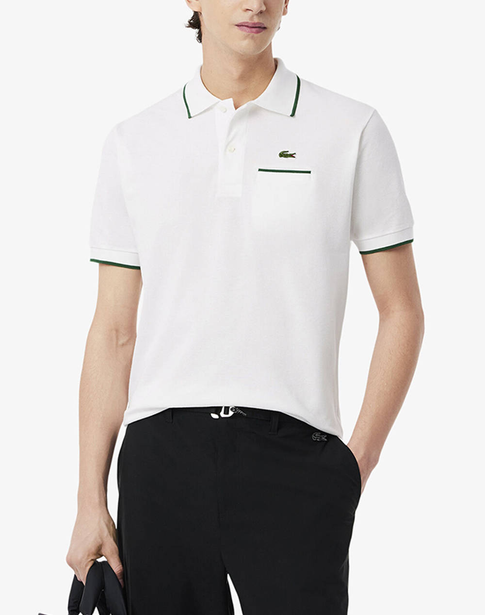 Lacoste T Shirt Ss Men Clothes T Shirts & Sweatshirts Polo White Cotton 3Ph9838 737 Male Polo