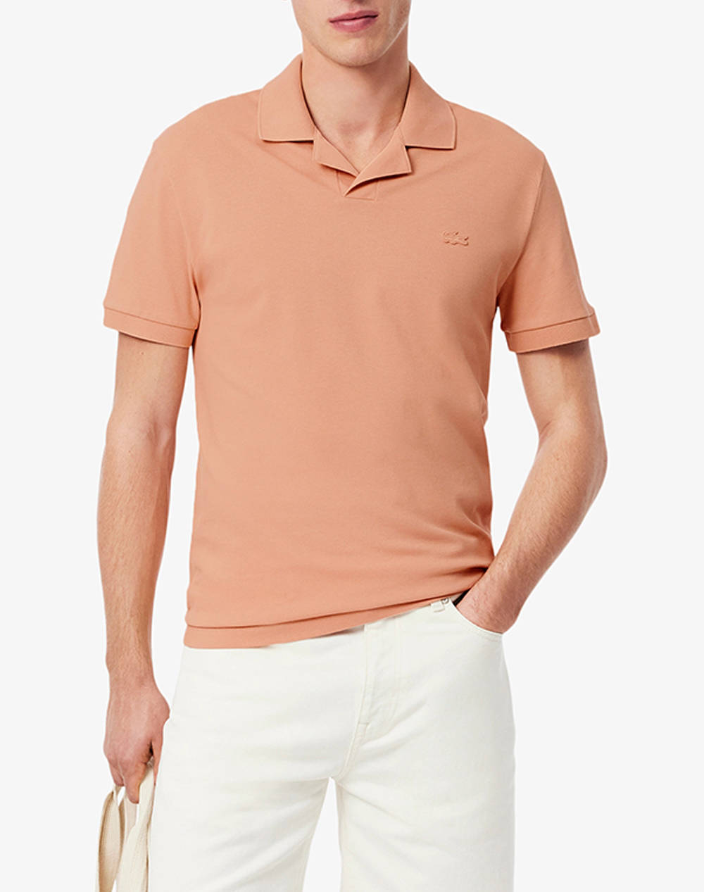 Lacoste T Shirt Ss Men Clothes T Shirts & Sweatshirts Polo Cappuccino Cotton,Elastic 3Ph0084 Zih Male Polo