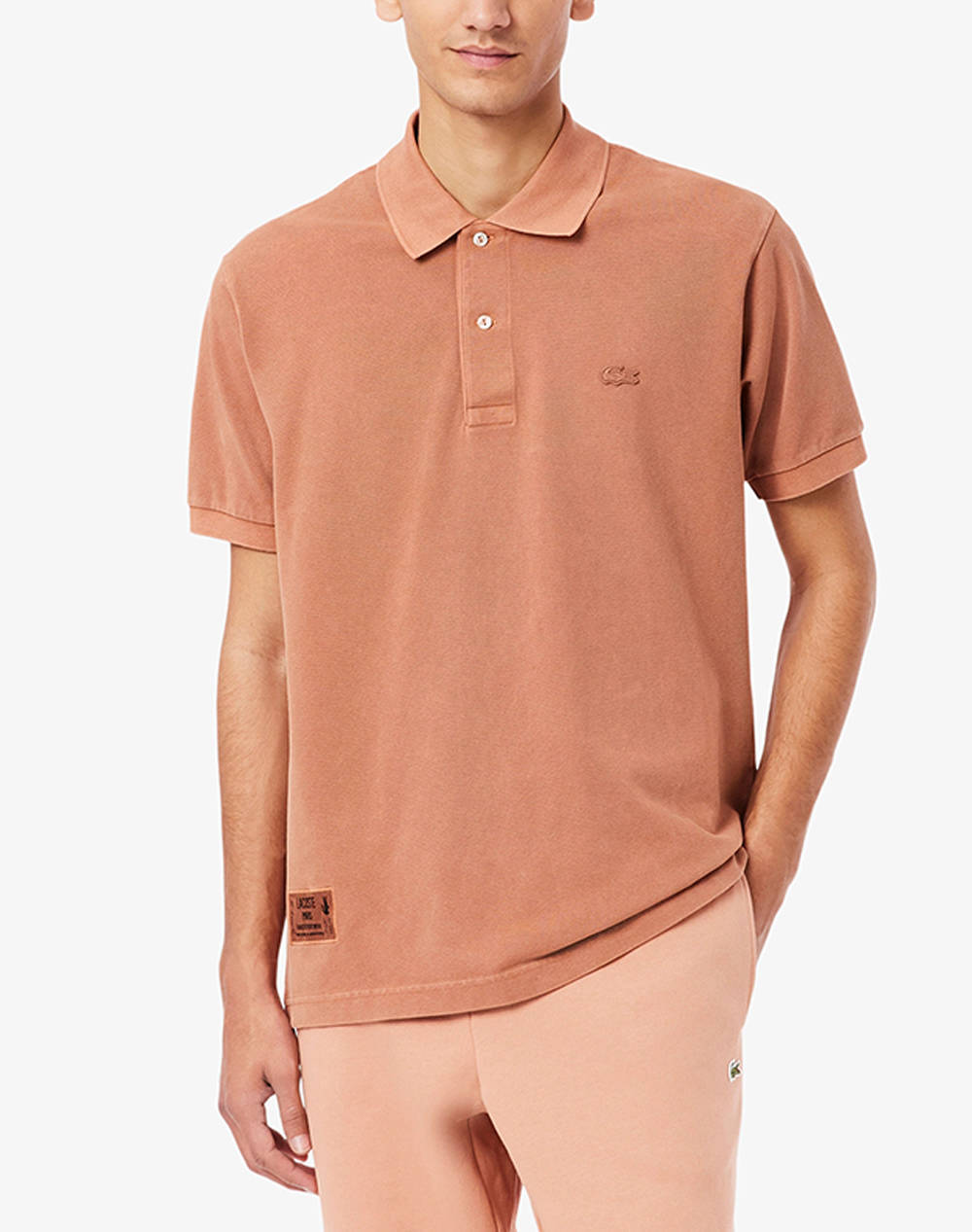 Lacoste Ss T Shirt Men Clothes T Shirts & Sweatshirts Polo Darkorange Cotton 3Ph9868 I1K Male Polo