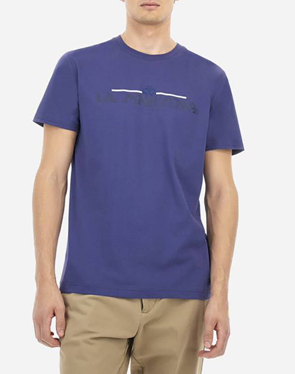 La Martina T Shirt Ss Men Clothes T Shirts & Sweatshirts T Shirts Blue Cotton 3Lmmar304 07140 Male T-Shirts Blue