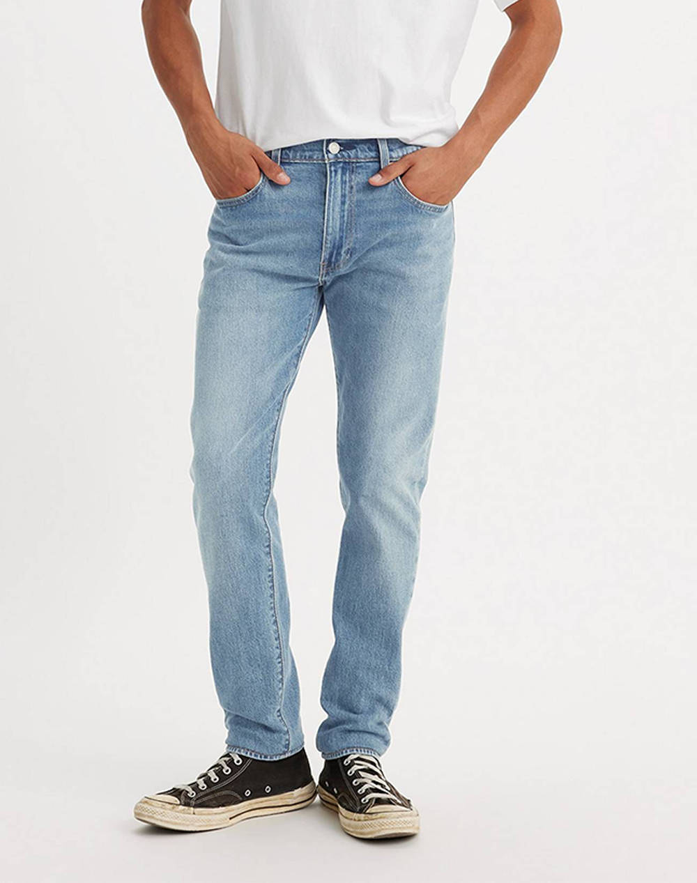 Levis 512 Slim Taper Men Clothes Trousers Jeans Denimlightblue Cotton,Elastic 28833 0588 0588 Male Jeans Blue