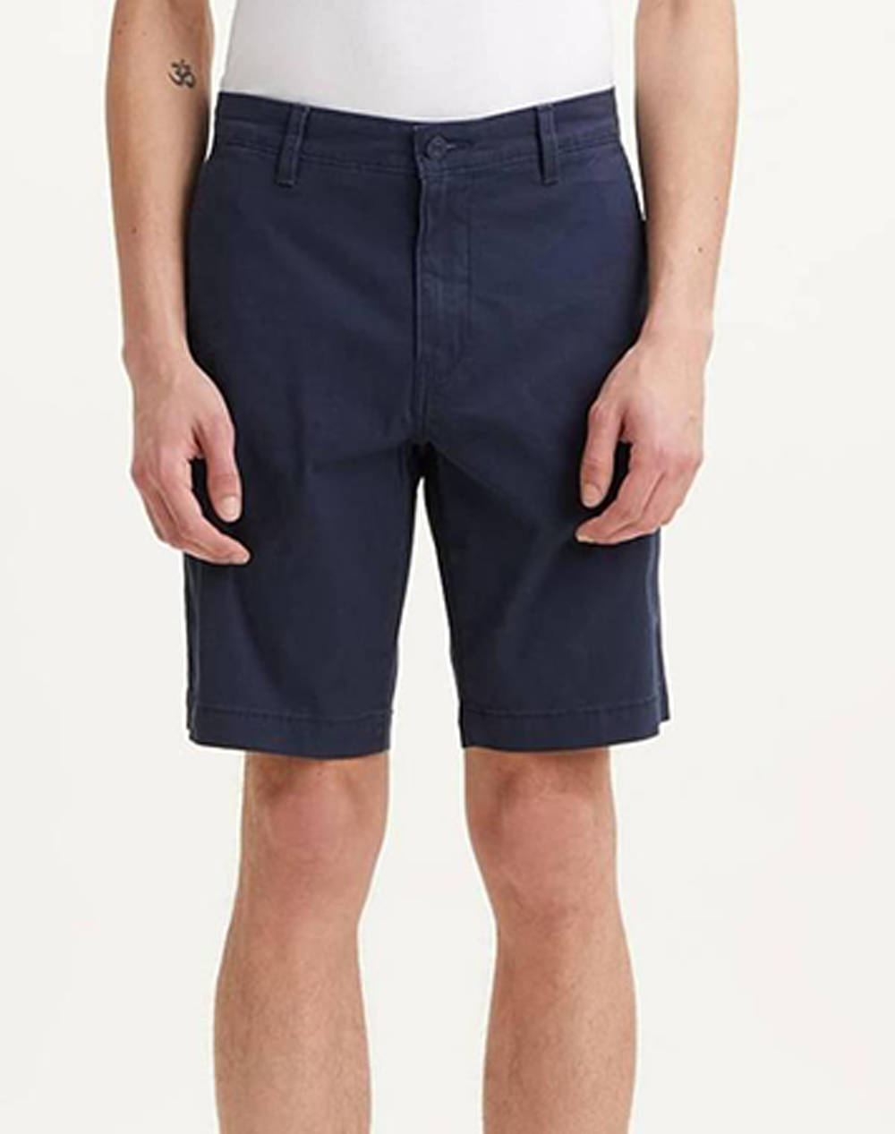 Levis Xx Chino Taper Short Ii Men Clothes Shorts/Bermudas Chinos Darkblue Cotton,Elastic 17202 0009 0009 Male Chinos Blue