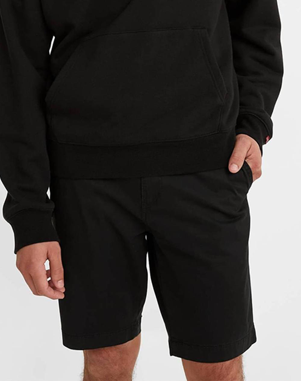 Levis Xx Chino Shorts Ii Men Clothes Shorts/Bermudas Chinos Black Cotton,Elastic 17202 0003 0003 Male Chinos Black