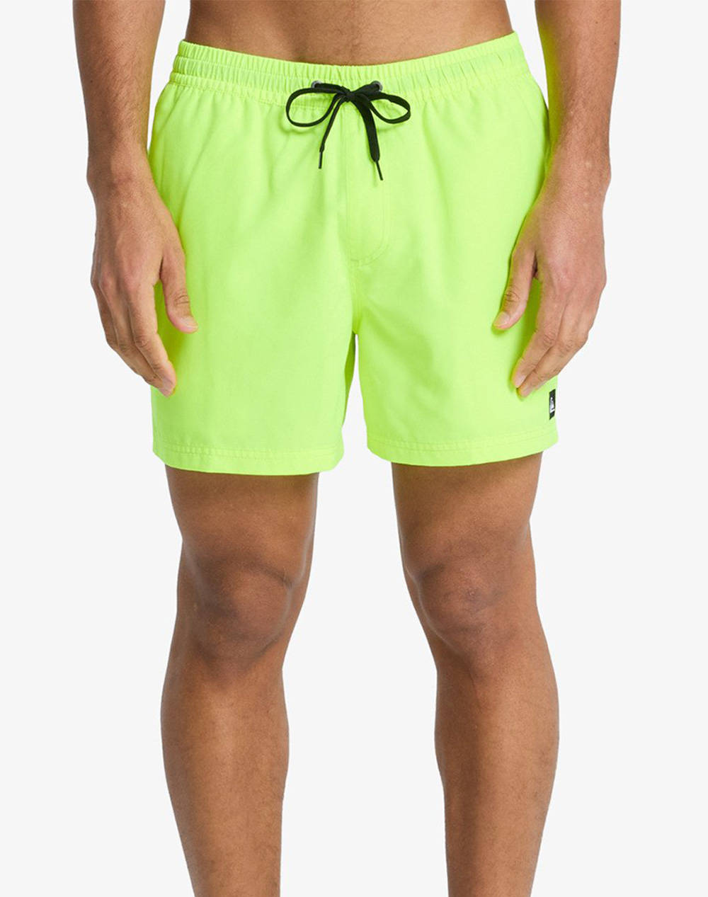 Quiksilver Everyday Solid Volley 15 Men''S Swimwear Men Clothes Swimwear Shorts Lime Synthetic Eqyjv04120 Yhj0 Male Shorts