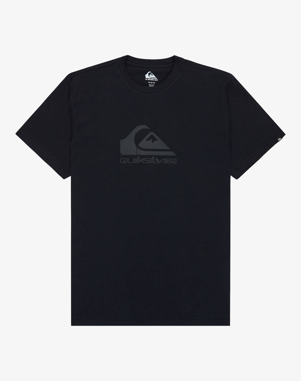 Quiksilver Ev Comp Logo Ss T Shirt Men Men Clothes T Shirts & Sweatshirts T Shirts Black Cotton Eqyzt08072 Kvj0 Male T-Shirts Black