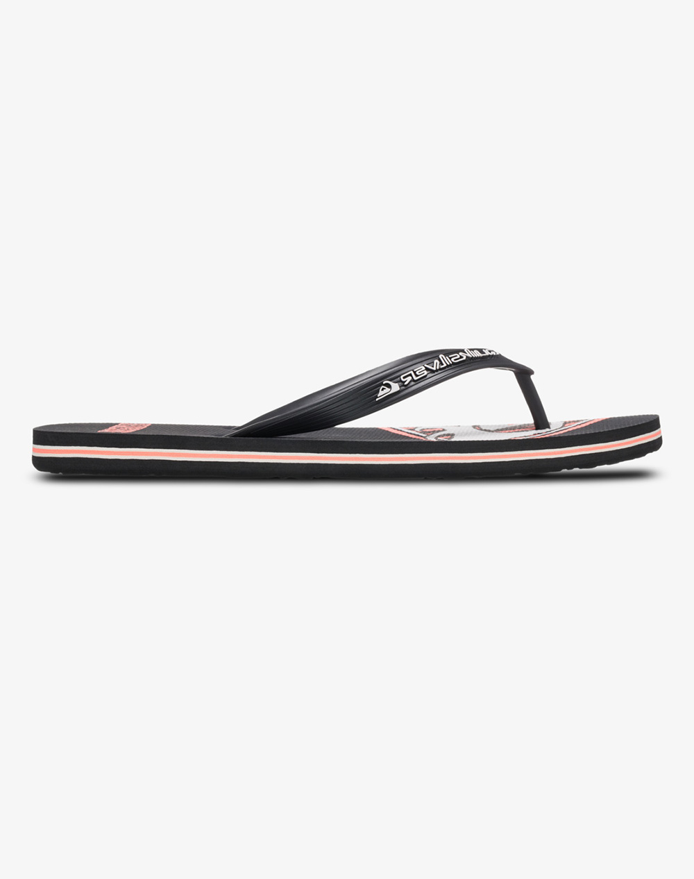 Quiksilver Molokai Screen Shoes For Men Men Sports Shoes Flip Flops Black Synthetic Aqyl101427 Kvj1 Male Flip Flops Black