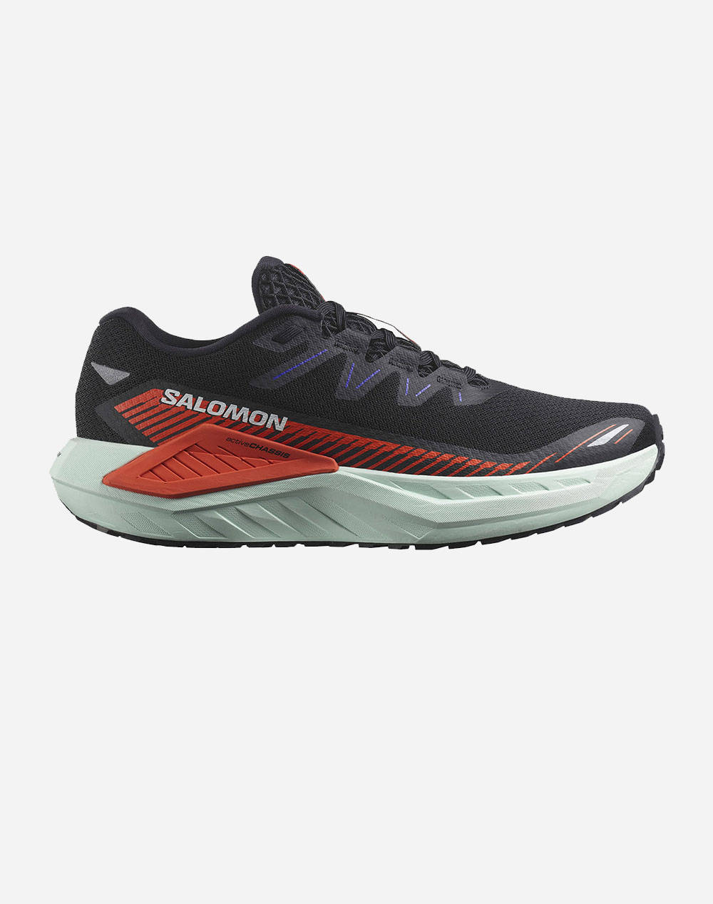 Salomon Running Drx Drx Defy Grvl Black / Cherry Tomato / Bay Men''S Shoes Men Sports Shoes Shoes Black Synthetic,Fabric L47563500 Unique Male Shoes