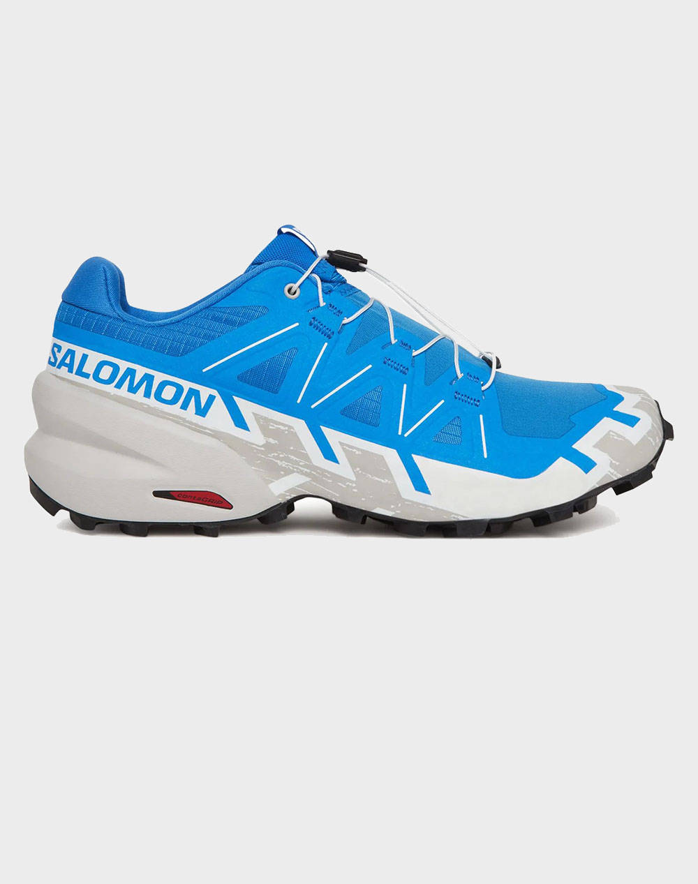 Salomon Trail Running Cross Speedcross 6 French Blue / Lunar Rock / White Men''S Shoes Men Sports Shoes Blue Synthetic L47765800 Unique Male Shoes