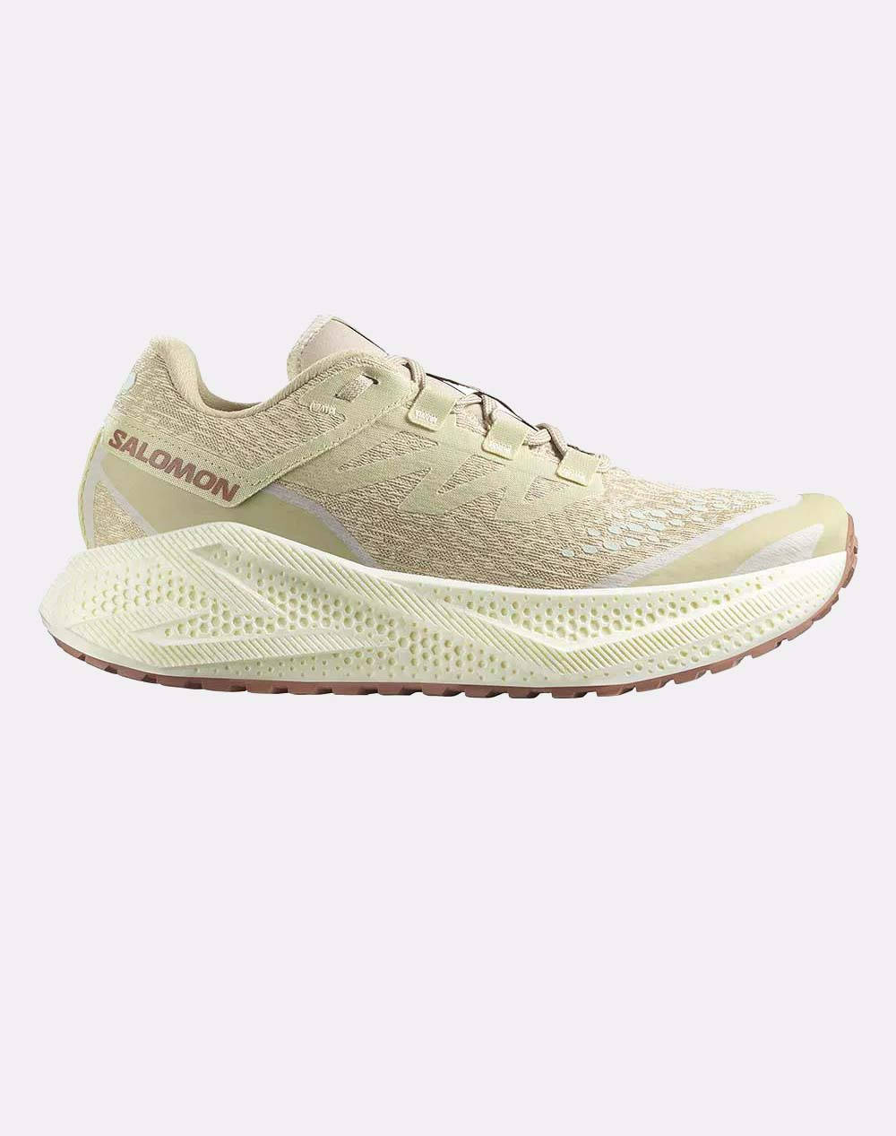 Salomon Gravel Running Aero Aero Glide 3 Grvl Green Haze / Vanilla Ice / Russet Men''S Shoes Men Sports Shoes Shoes Lightgreen Fabric L47797300 Un
