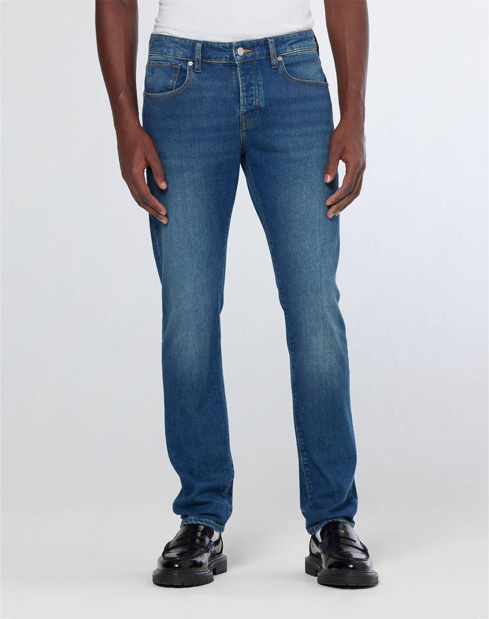 Scotch&Soda Jeans Men Clothes Trousers Jeans Denimblue Cotton,Elastic 181850 Sc410.0543 Male Jeans Blue