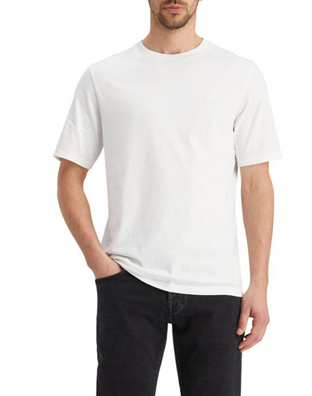 Scotch&Soda Ss T Shirt Men Clothes T Shirts & Sweatshirts T Shirts White Cotton 179191 Sc100.0006 Male T-Shirts