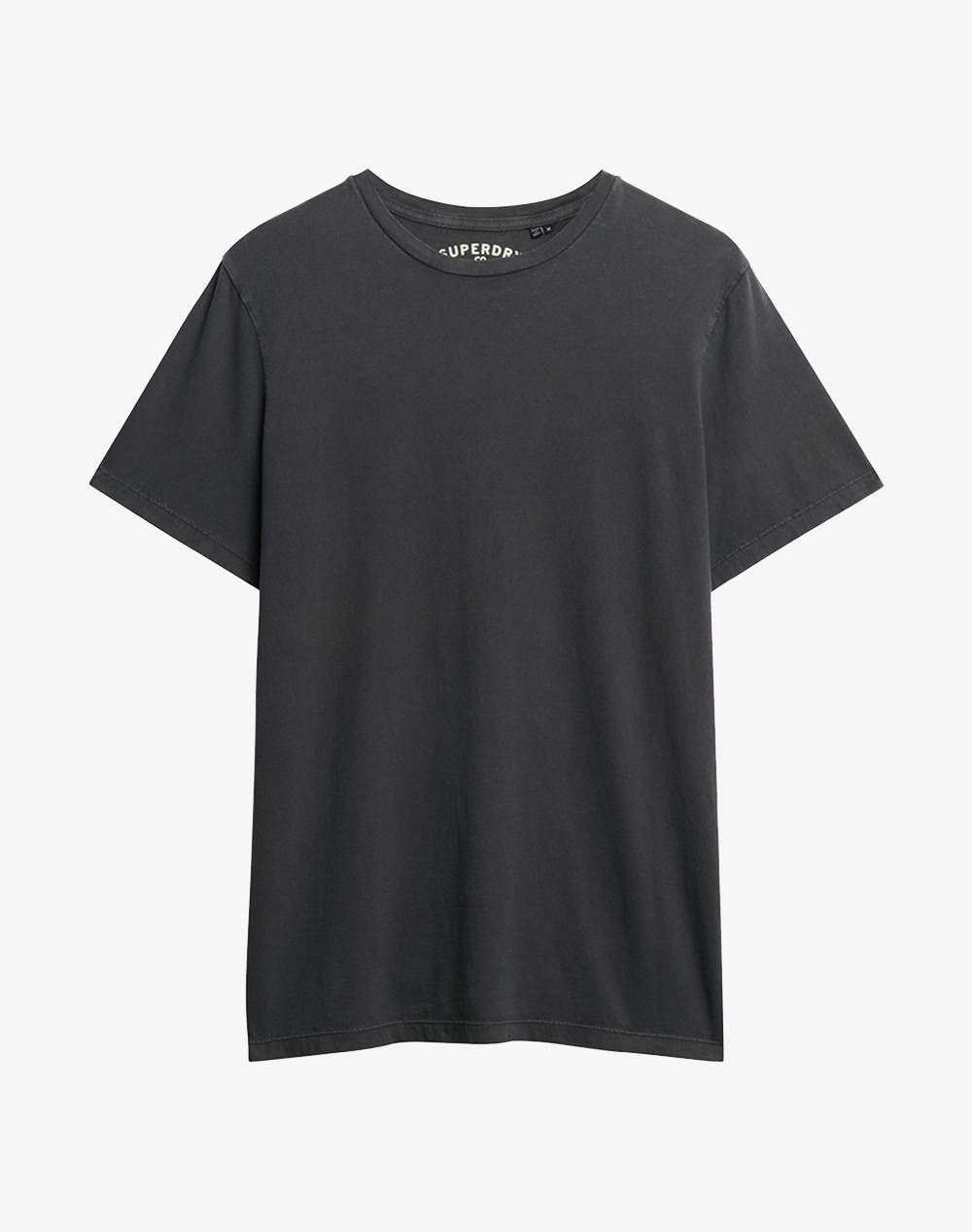 Superdry Ind Classic Essential Tee Men''S T Shirt Men Clothes T Shirts & Sweatshirts T Shirts Jetblack Cotton M1012226A 1Oi Male T-Shirts Black
