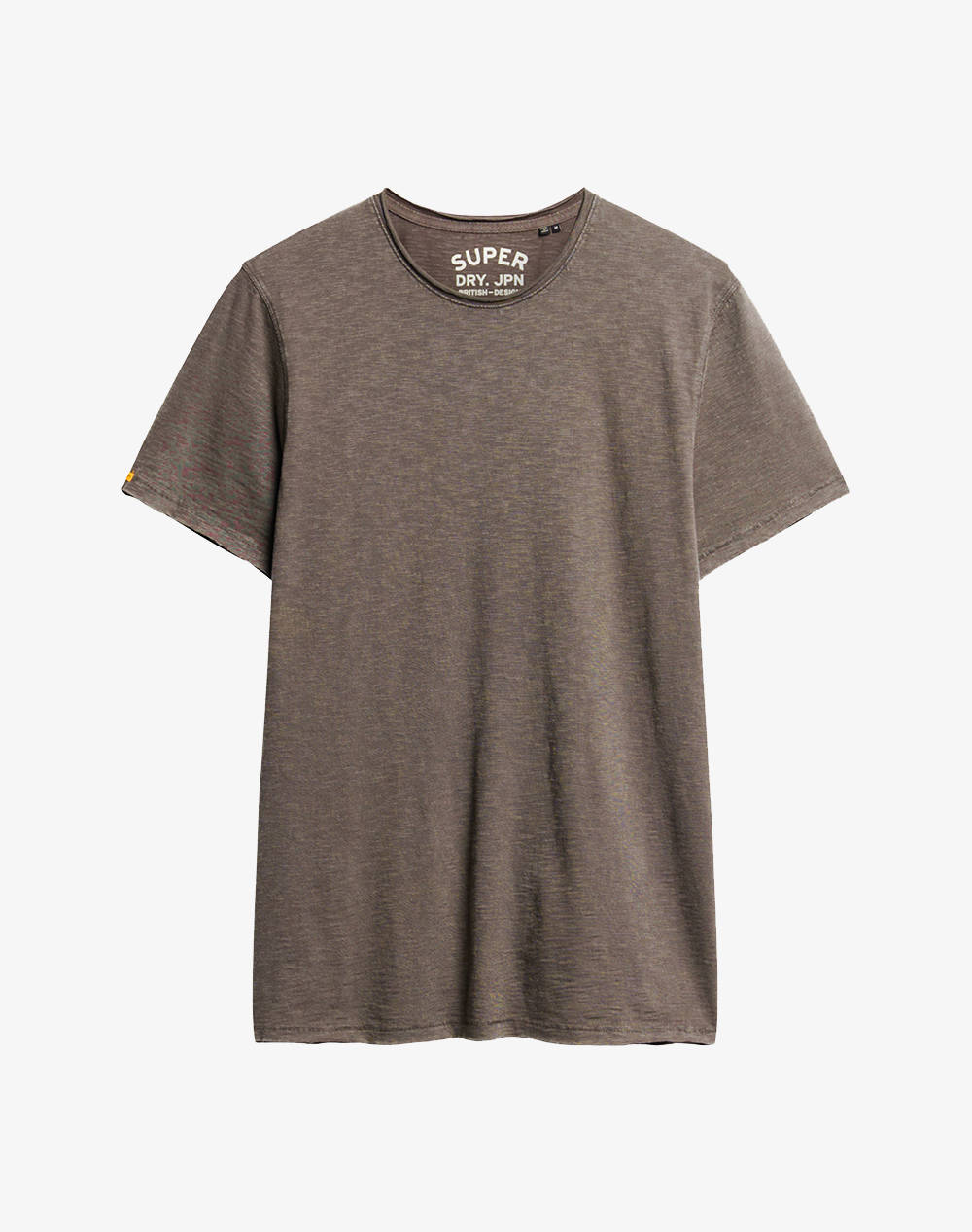 Superdry D3 Stud Raw Edge Slub T Shirt Men Men Clothes T Shirts & Sweatshirts T Shirts Darkgray Cotton M1012076A 81Q Male T-Shirts