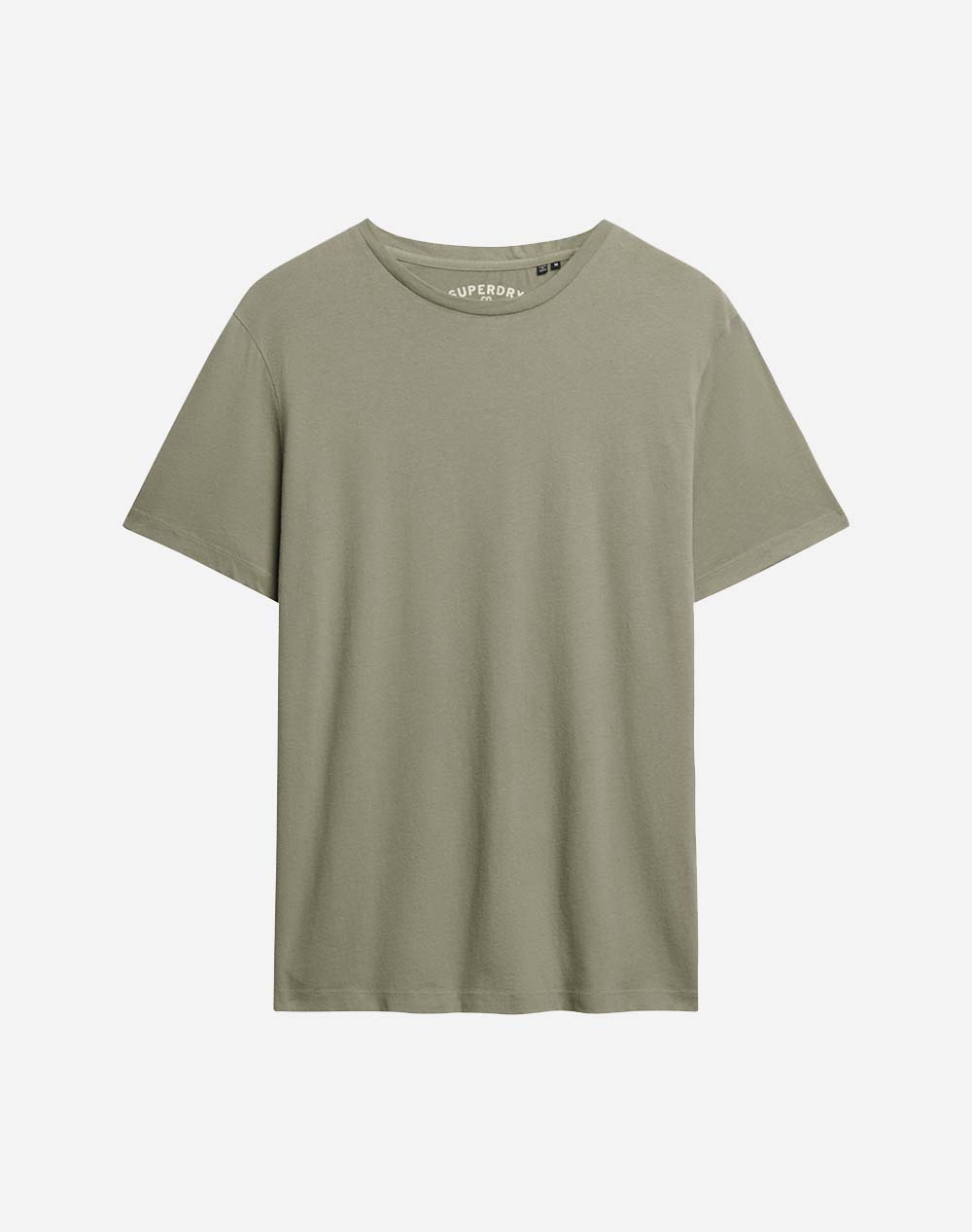 Superdry D2 Ovin Classic Essential Tee Men''S T Shirt Men Clothes T Shirts & Sweatshirts T Shirts Khaki Cotton M1012140A 1Kh Male T-Shirts Khaki