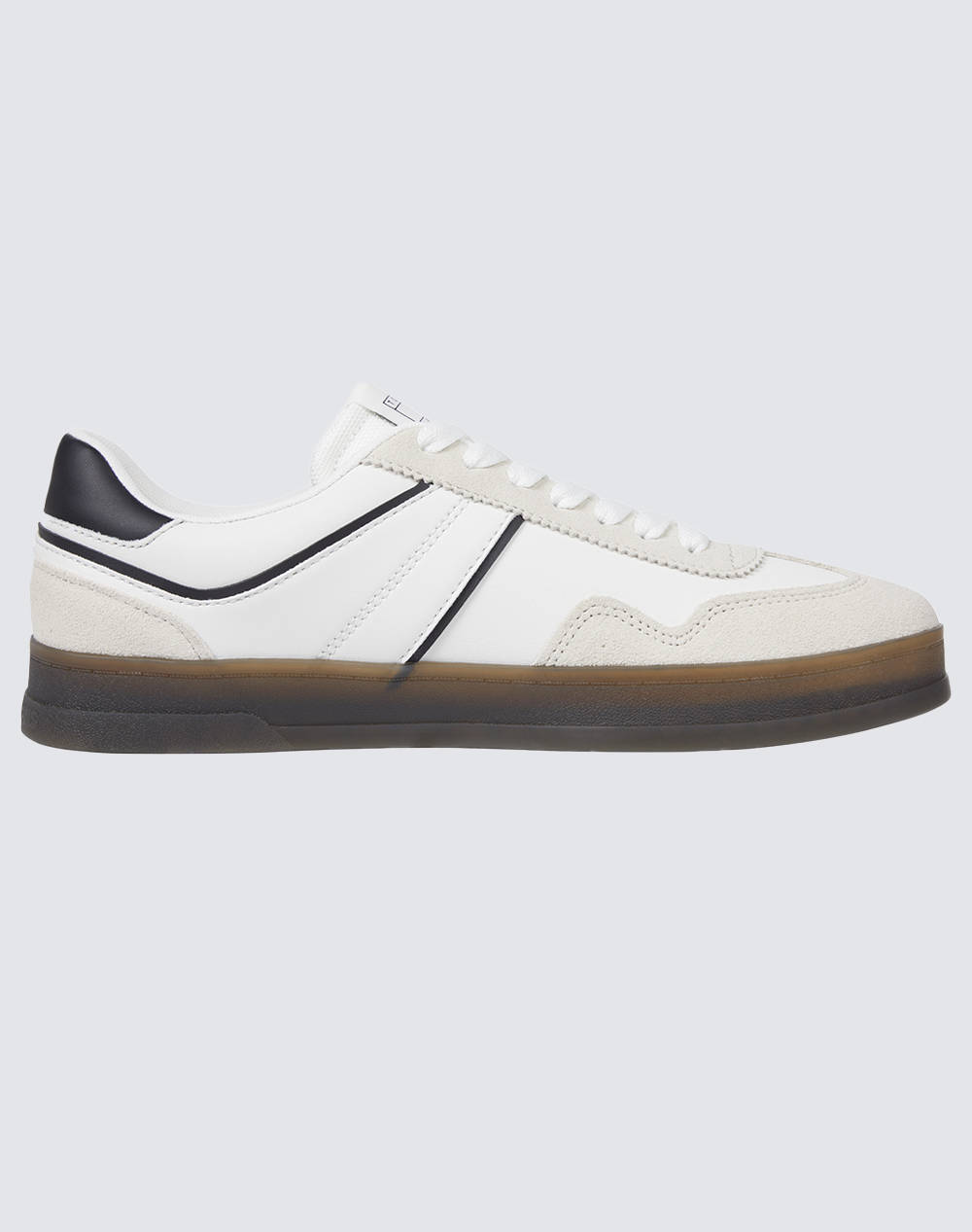 Tommy Jeans The Greenwich Leather Men Footwear Sneakers Mixed Imitation Leather,Leather Em0Em01524 Bds Male Sneakers