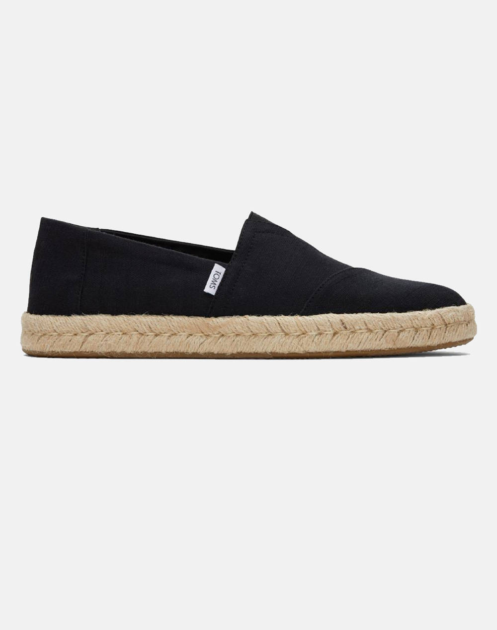 Toms Blk Rcld Ctn Slb Wvn Mn Alprop Esp Ανδρας Παπουτσια Εσπαντριγιες Black Υφασμα 10019875 Black - Koolfly