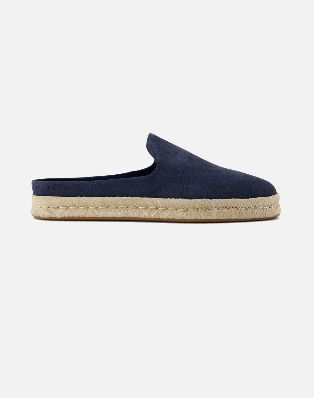 Toms Nvy Sd Mn Sntgml Esp Men Footwear Espadrilles Navyblue Suede 10021902 Navy Male Espadrilles Blue
