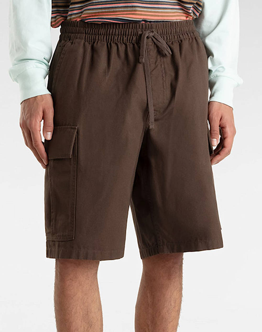 Vans Range Cargo Loose Short Men Clothes Shorts/Bermudas Cargo Brown Cotton Vn000G6Sd4C1 Vnd4C Male Cargo Brown