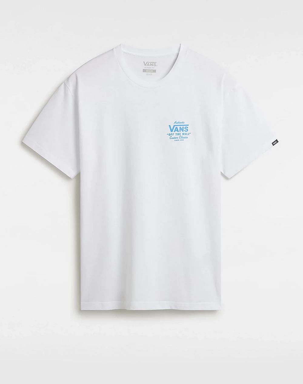 Vans Mn Holder St Classic Men Clothes T Shirts & Sweatshirts T Shirts White Cotton Vn0A3Hzfczm1 Vnczm Male T-Shirts