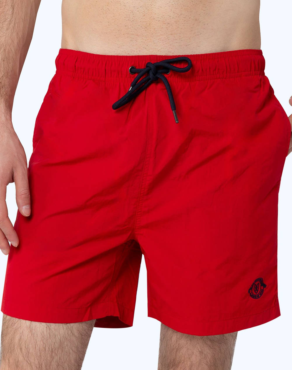 The Bostonians Swimwear Regular Fit Men Clothes Swimwear Shorts Red Synthetic 3Sw202404 Pomegranate Male Shorts