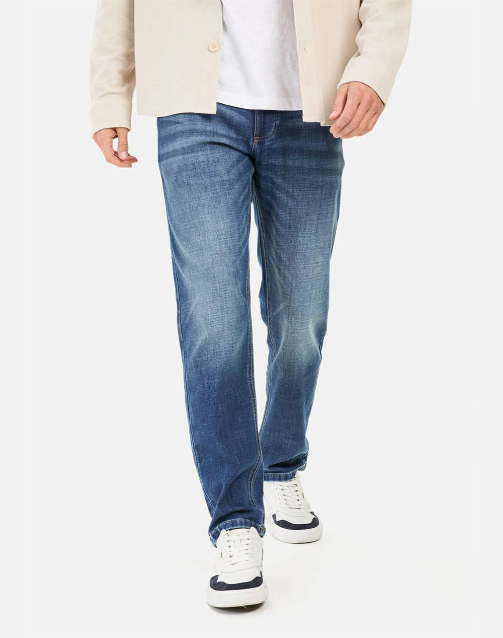 Camel Active Pants Light Denim Regular Fit Cooling Men Clothes Trousers Jeans Denimblue Cotton,Elastic,Synthetic C251 488R53 5D73 46 Male Jeans Blue