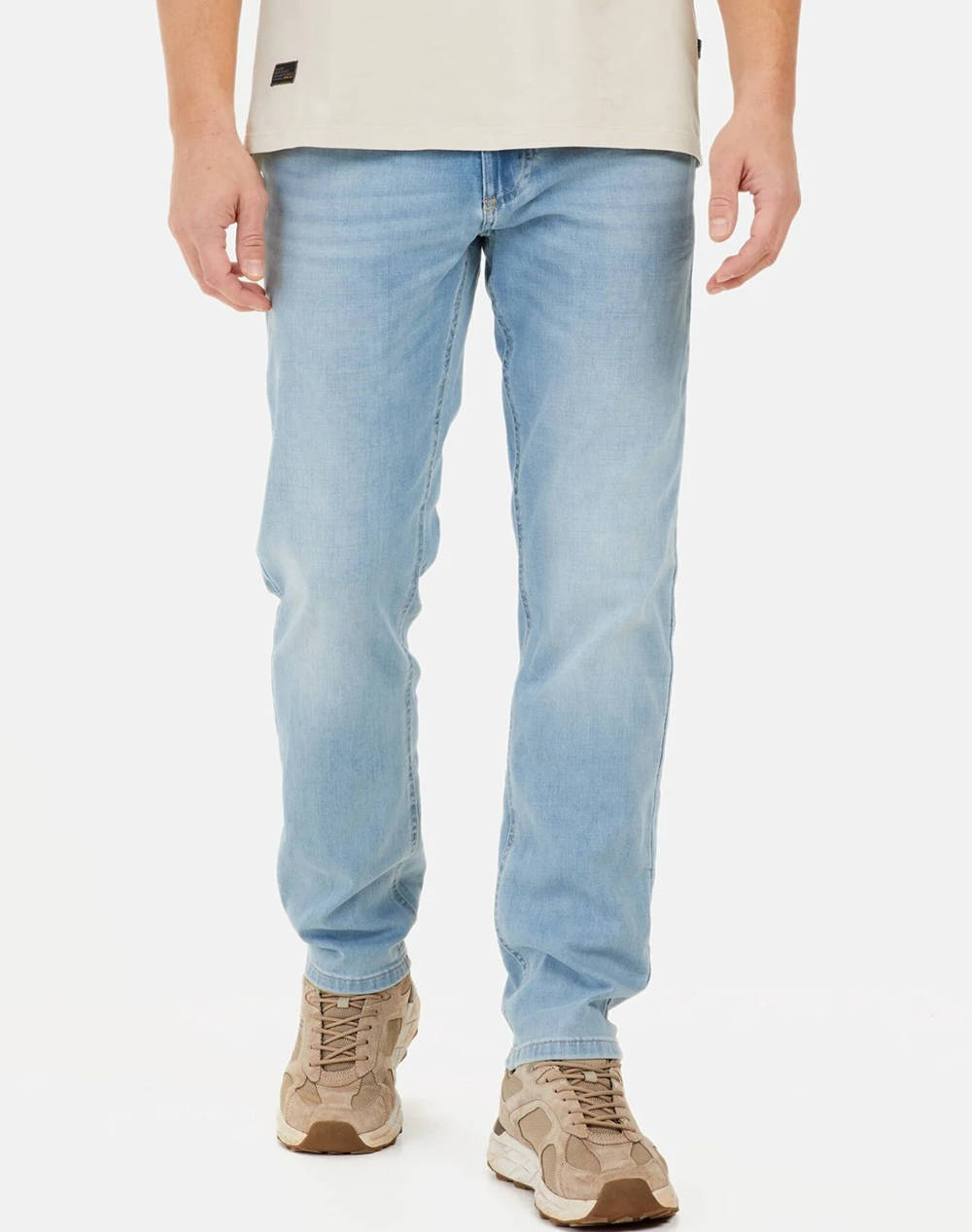 Camel Active Pants Light Denim Regular Fit Cooling Men Clothes Trousers Jeans Denimlightblue Cotton,Elastic,Synthetic C251 488R53 5D73 41 Male Jeans