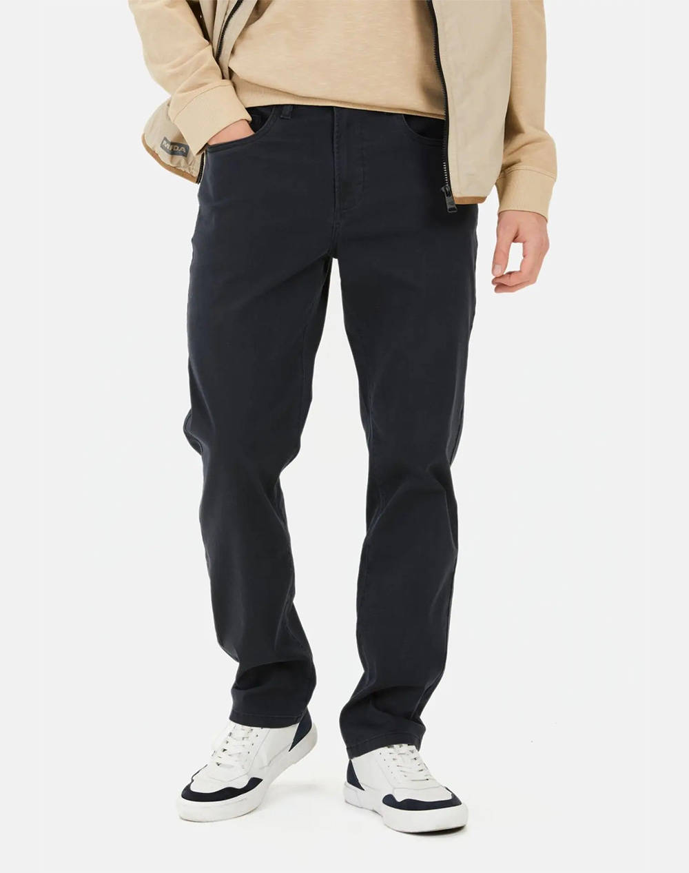 Camel Active Pants 5 Pocket Relaxed Fit Men Clothes Trousers Jeans Darkblue Cotton,Elastic C251 488X80 5F77 48 Male Jeans Blue