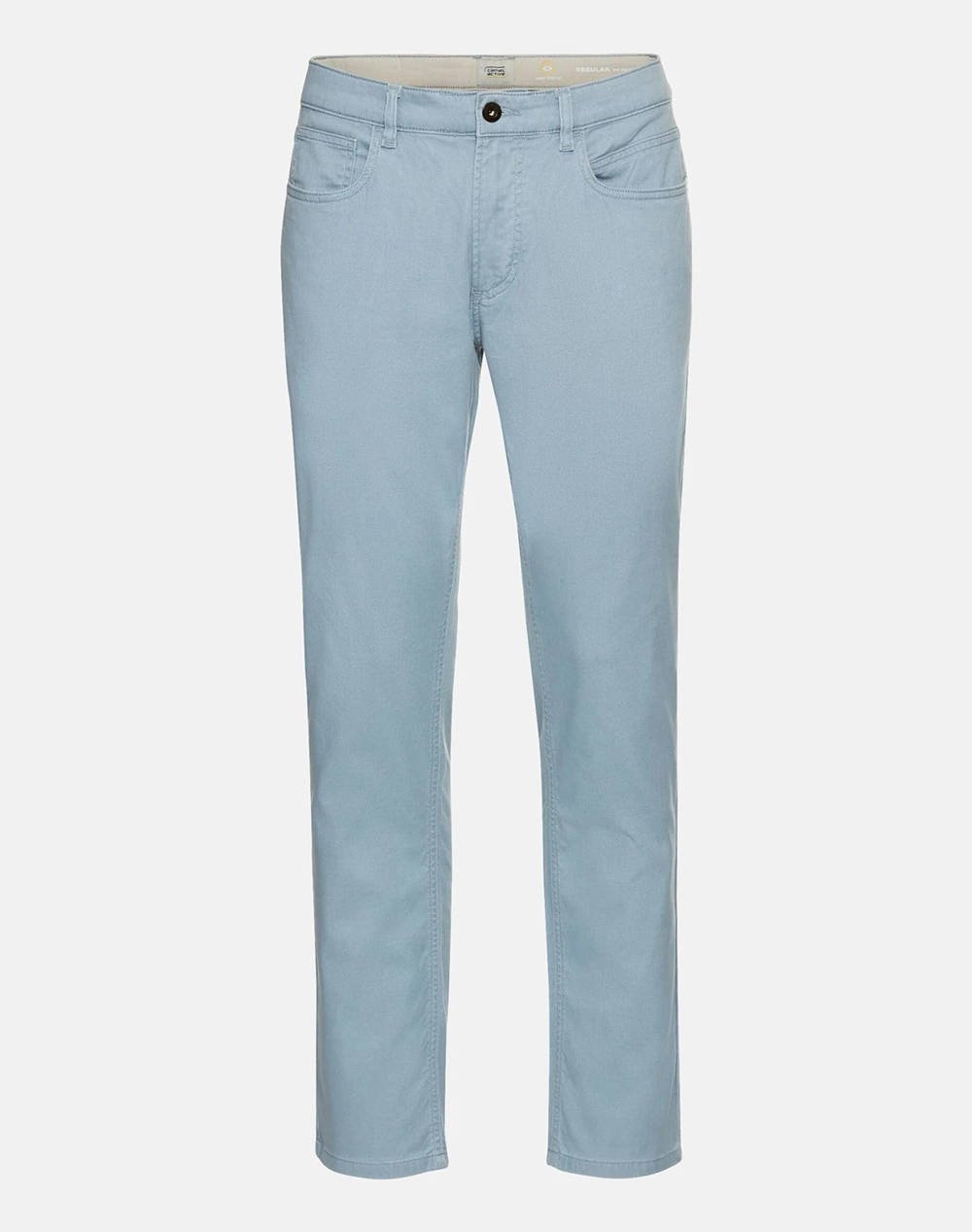 Camel Active Pants 5 Pocket Regular Fit Men Clothes Trousers Jeans Lightblue Cotton,Elastic C251 488R51 5F77 43 Male Jeans Blue