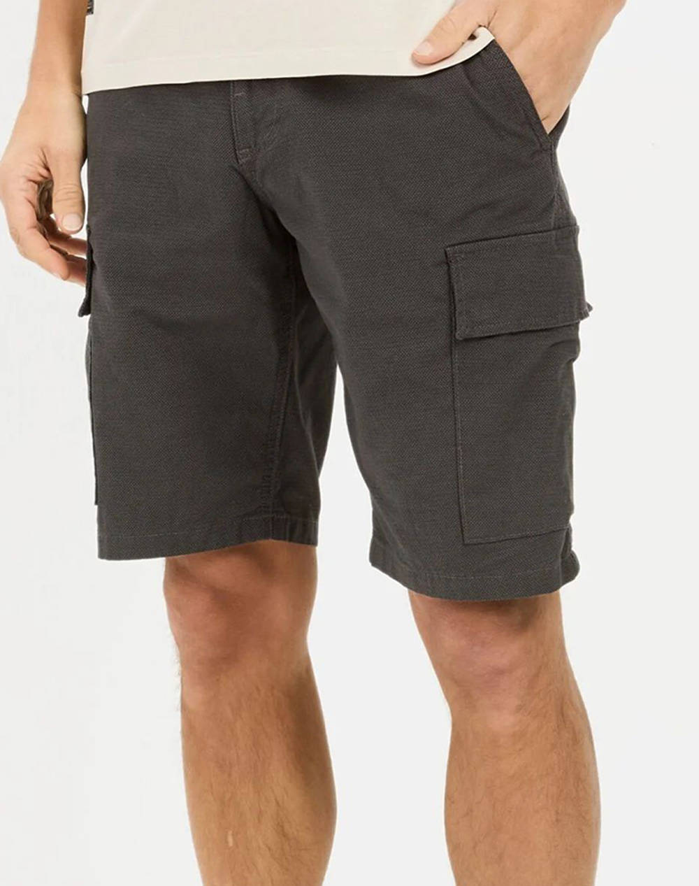 Camel Active Cargo Bermuda Dot Print Men Clothes Shorts/Bermudas Cargo Darkgray Cotton,Elastic C251 496R01 5F81 08 Male Cargo