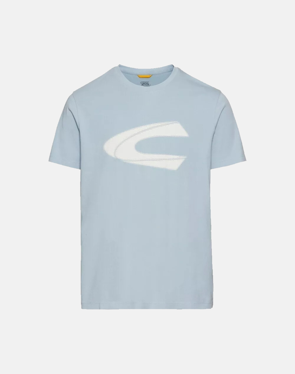 Camel Active T Shirt Ss C+ Men Clothes T Shirts & Sweatshirts T Shirts Lightblue Cotton C251 409700 5T02 43 Male T-Shirts Blue