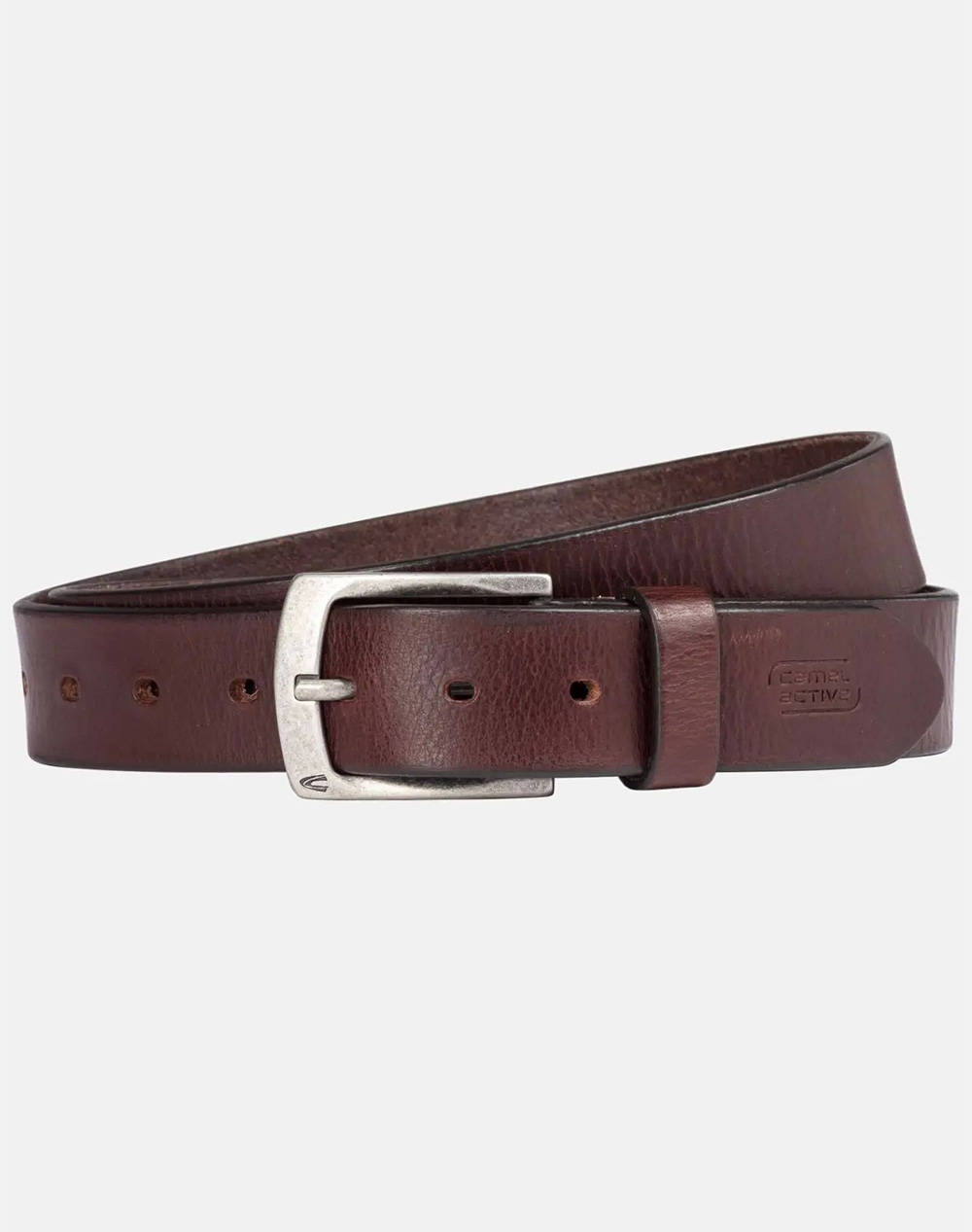 Camel Active Leather Belt Men Accessories Belts Brown Leather C251Nos 402090 9B09 20 Male Belts Brown